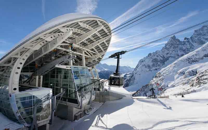 La Maison Des Guides - Trilocale A 500 Mt Dalle Piste Di Dolonne Courmayeur Exteriör bild